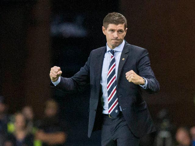 Victory for Rangers on Saturday will propel Steven Gerrard's side firmly into the title race 