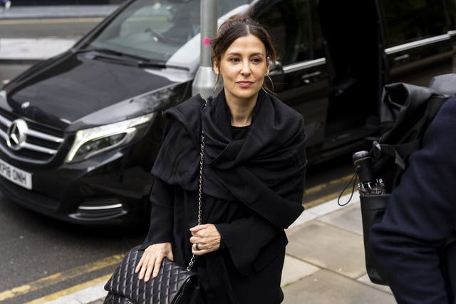 Marina Granovskai arrives at Southwark Crown Court in London