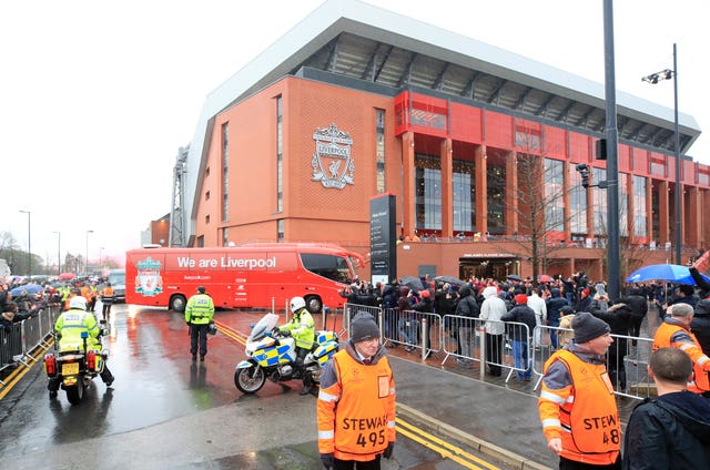 Liverpool v AS Roma - UEFA Champions League - Semi Final - First Leg - Anfield