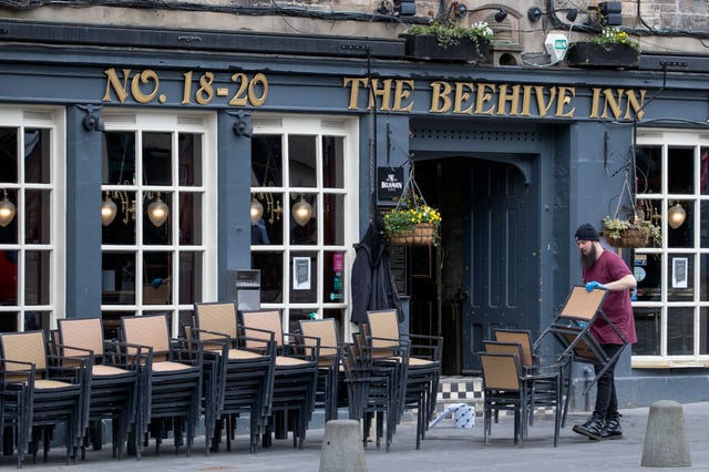 Closed pub