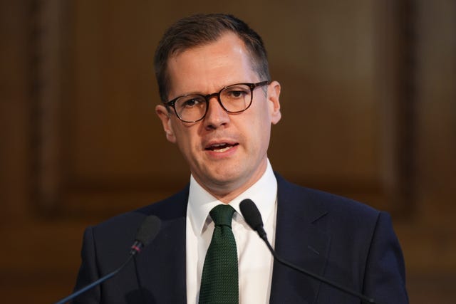 Reform UK press conference – London