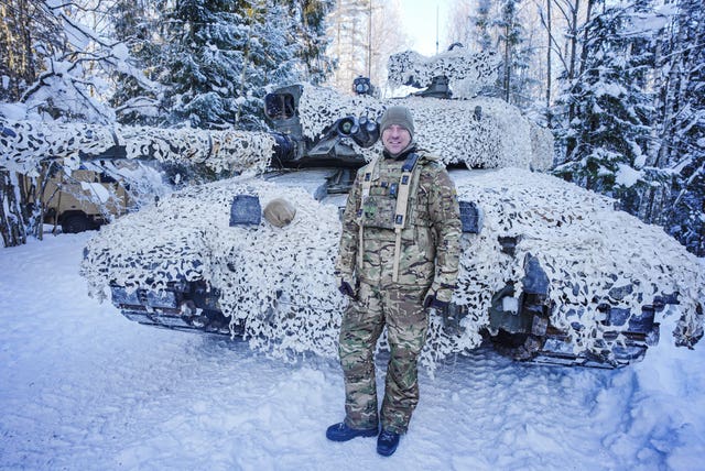 British troops in Estonia