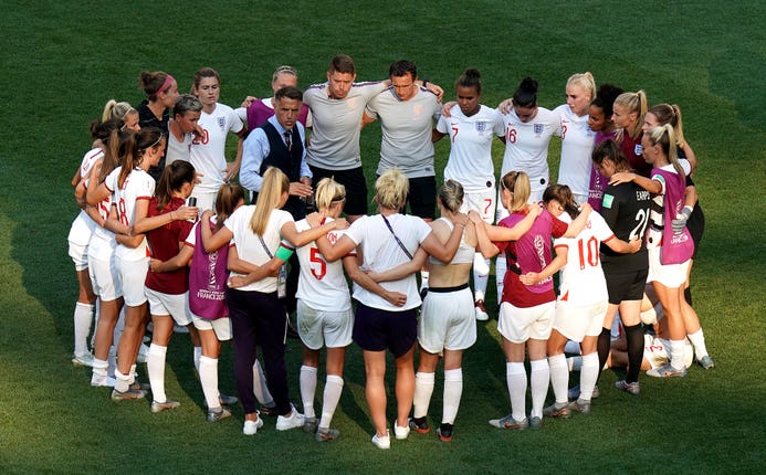 England came fourth at the World Cup