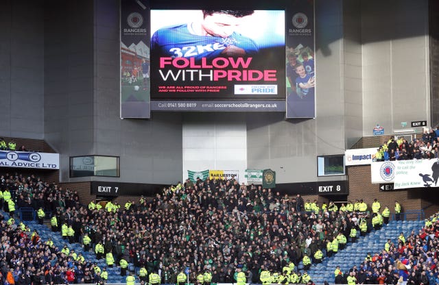 Celtic were given just 750 tickets