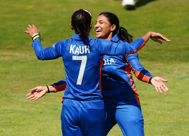 India are into Sunday's final (Mike Egerton/PA)