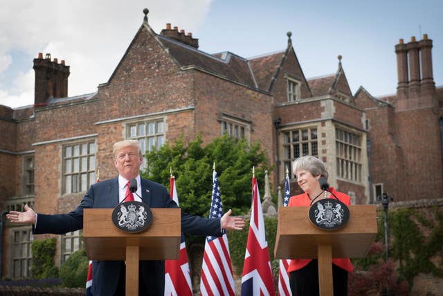 Donald Trump visit to UK