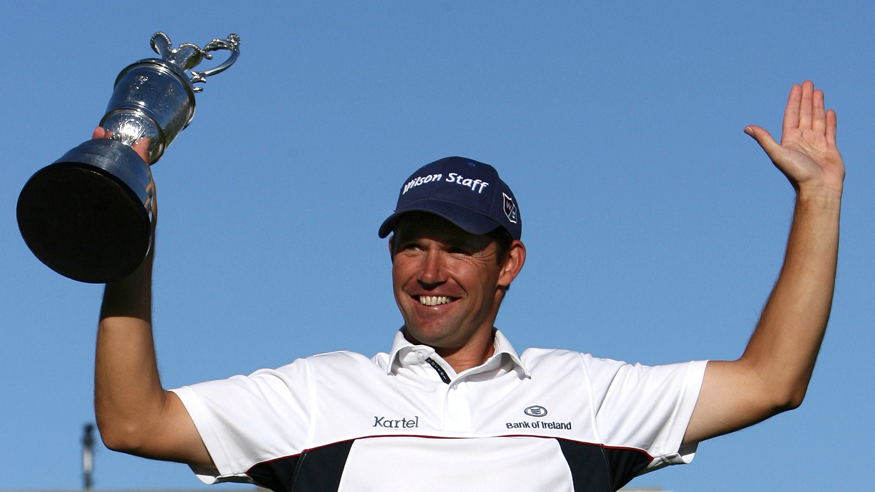 Harrington has twice lifted the Claret Jug