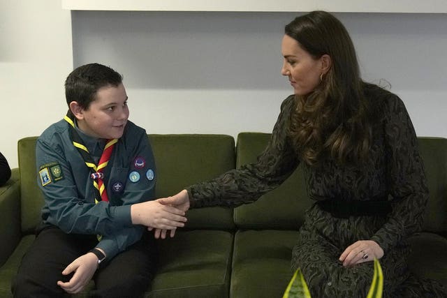 Royal visit to Shout