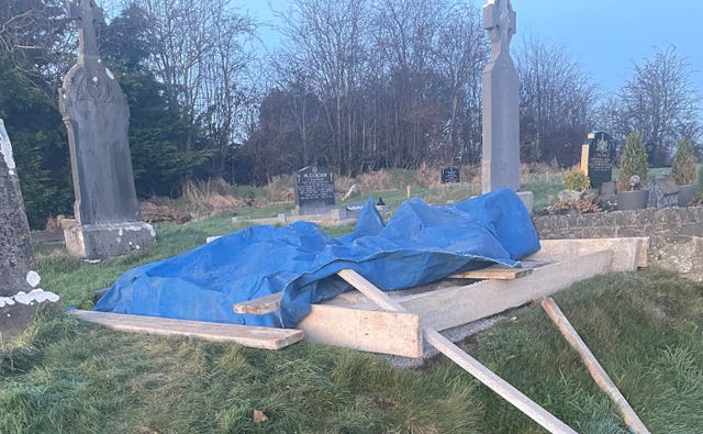 Annyalla Cemetery in Co Monaghan where the ICLVR has carried out an exhumation