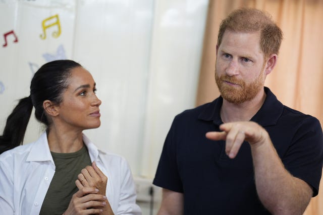 The Duke and Duchess of Sussex in Jordan