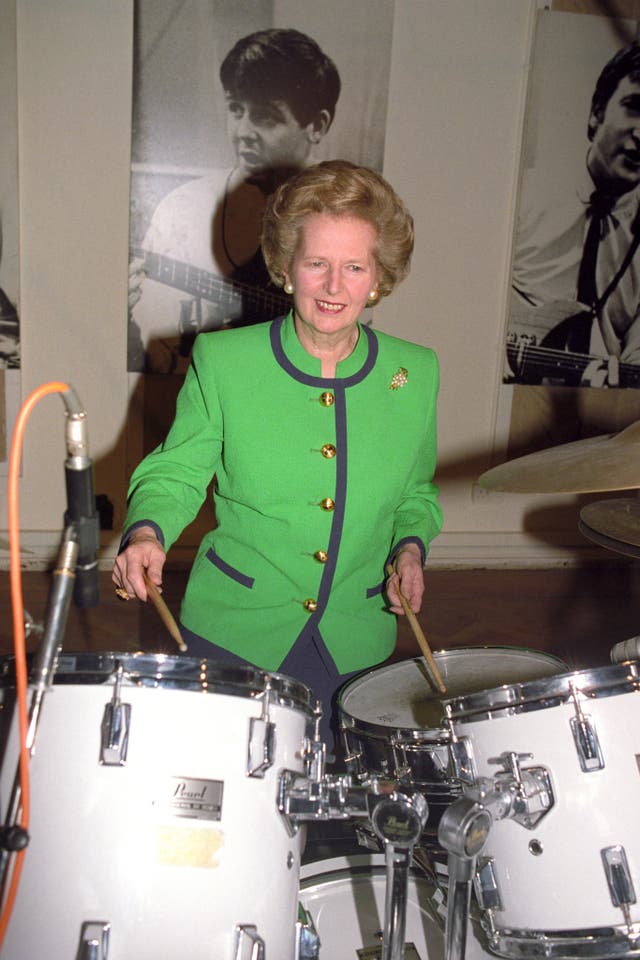 Politics – PM Margaret Thatcher – Abbey Road Studios, London