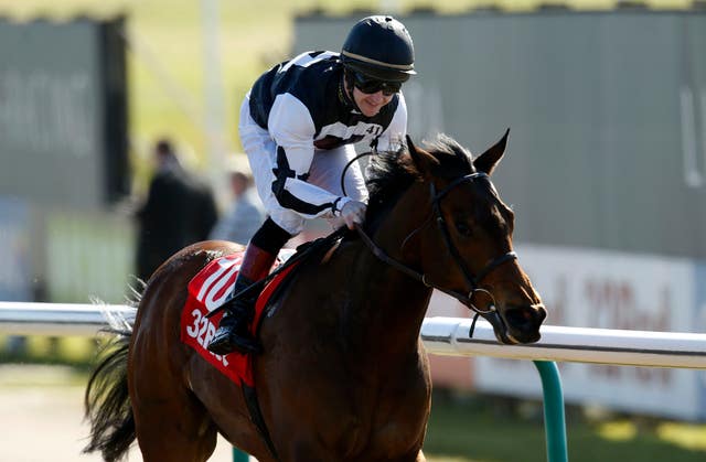 Graham Gibbons in winning action at Lingfield