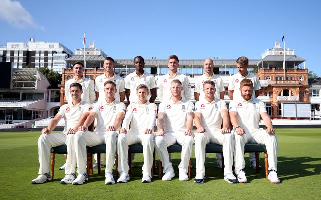 The England squad hoping to level the Ashes series at Lord's this week 