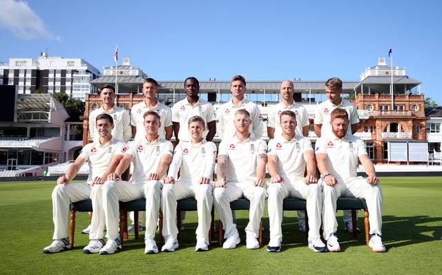 The England squad hoping to level the Ashes series at Lord's this week