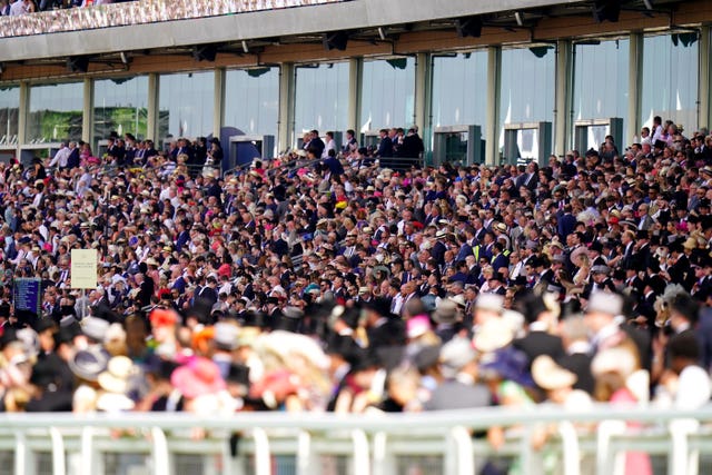 Packed stands again on day two - with the same expected tomorrow for Gold Cup day