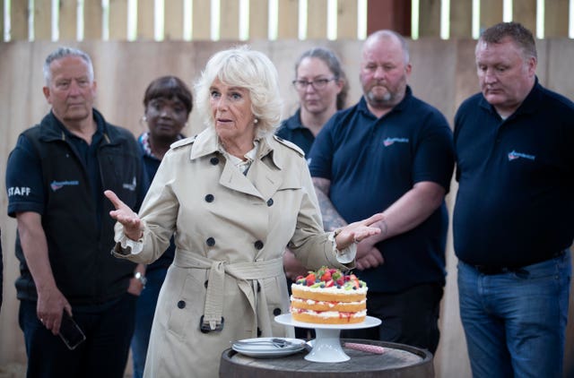 The Duchess of Rothesay visits HorseBack UK