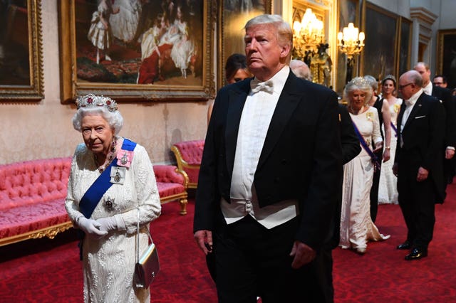 President Trump state visit to UK – Day One