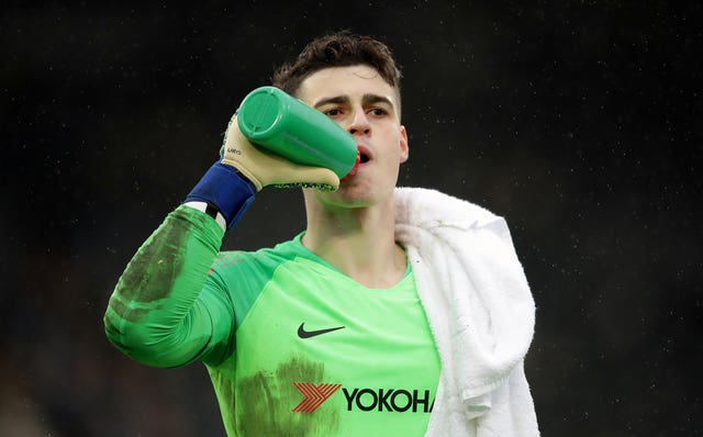 Kepa Arrizabalaga was brought back in by Maurizio Sarri 