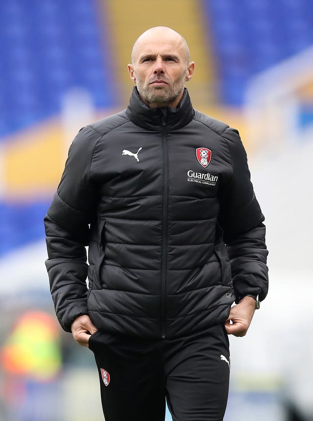 Rotherham manager Paul Warne is self-isolating