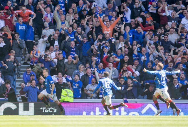 Rangers ease to victory over Celtic to seal Ibrox Old Firm double