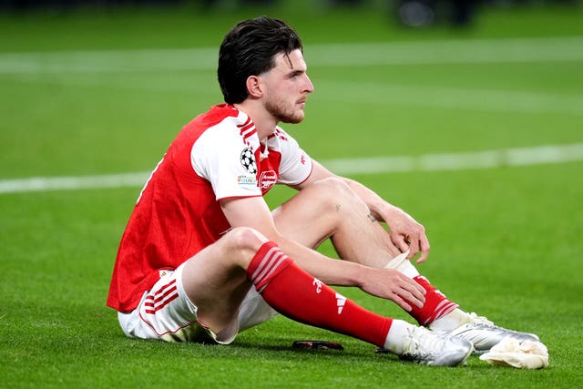 Declan Rice has not given up on his Champions League dream