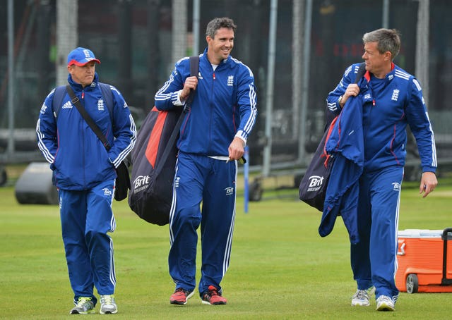 Andy Flower (left) and Ashley Giles