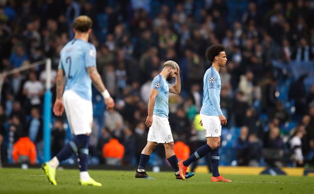 Manchester City suffered an agonising Champions League loss to Tottenham