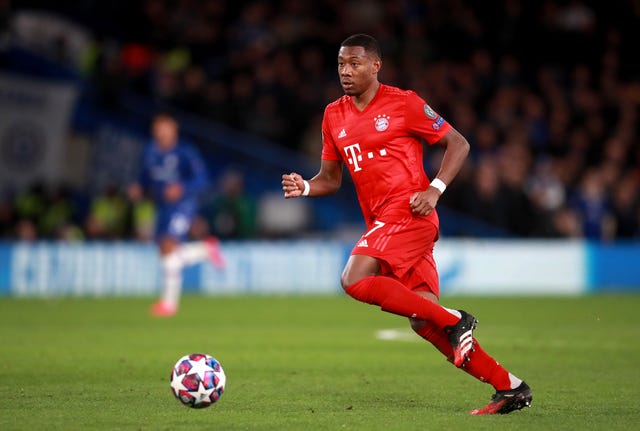 Bayern Munich's David Alaba is wanted by Manchester United