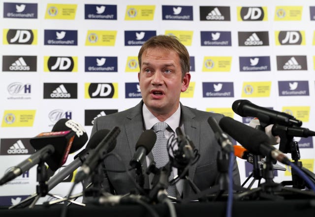 Scottish FA chief executive Ian Maxwell welcomed the decision to keep the game on