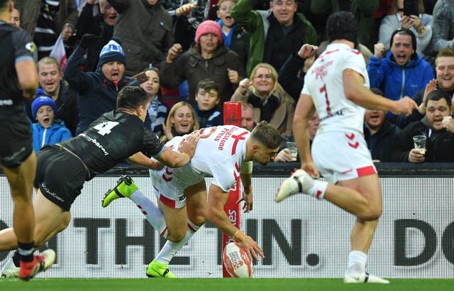 Tom Makinson was man of the match at Anfield