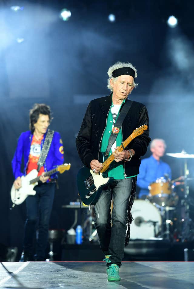 The band were greeted by a sold-out crowd (Ian West/PA)