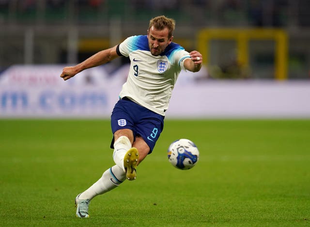 Harry Kane sent a long-range effort over the bar as England toiled 