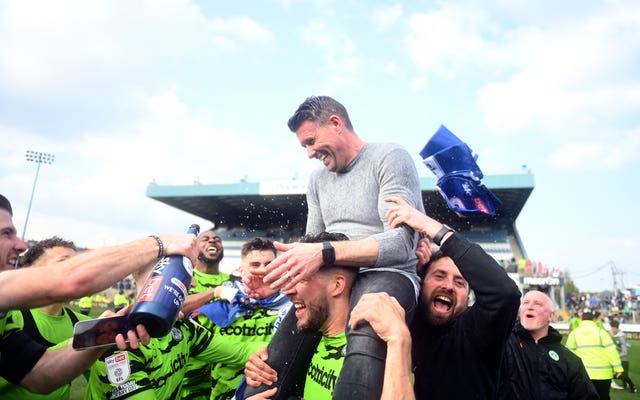 Rob Edwards won the League Two title with Forest Green before switching to Watford