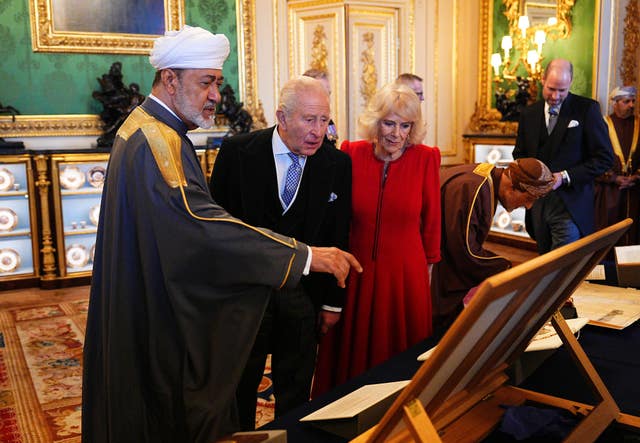 Sultan of Oman state visit to the UK