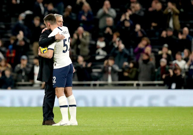 Troy Parrott is Spurs' only fit striker