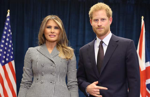 Harry and Melania