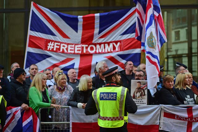 Tommy Robinson court case