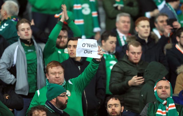 Questions have been asked around the future of Martin O'Neill as Republic of Ireland boss