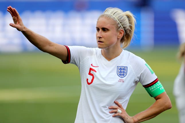 England stalwart Steph Houghton has not played for club nor country since January