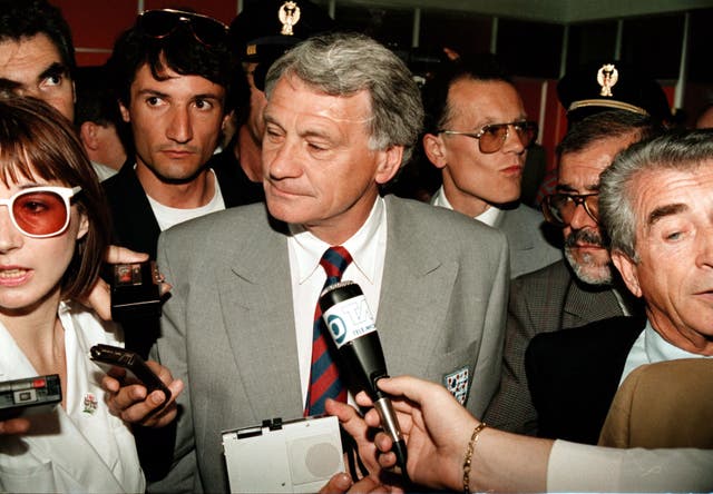 Bobby Robson left the England job after Italia 90