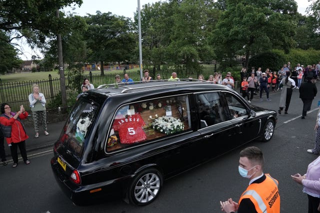 Jack Charlton funeral