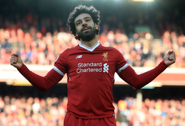 Mohamed Salah had another goal to celebrate 
