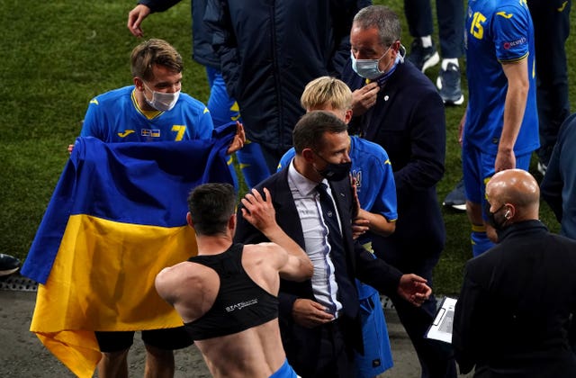 Andriy Shevchenko has guided Ukraine into the quarter-finals