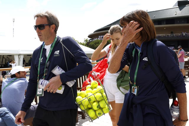 Jeremy Bates (left) has worked with Katie Boulter since she was 17