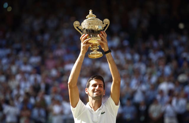 Jubb is an admirer of defending Wimbledon champion Novak Djokovic