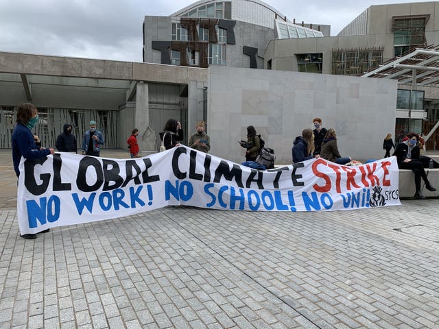 Climate protest
