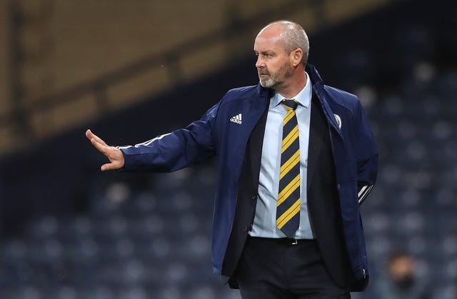Steve Clarke saw Scotland draw 1-1 at home to Israel in the Nations League on Friday 