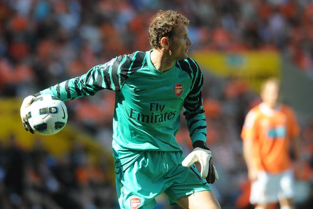 Jens Lehmann's red card in 2002 meant Jan Koller went in goal 