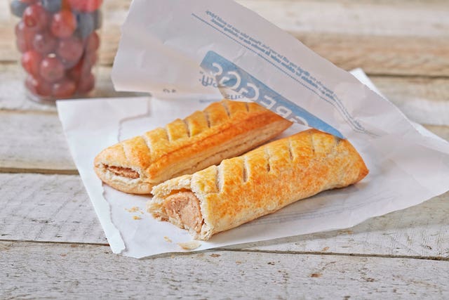 Greggs sausage roll