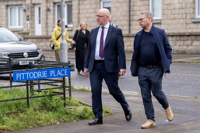 John Swinney and Richard Thompson